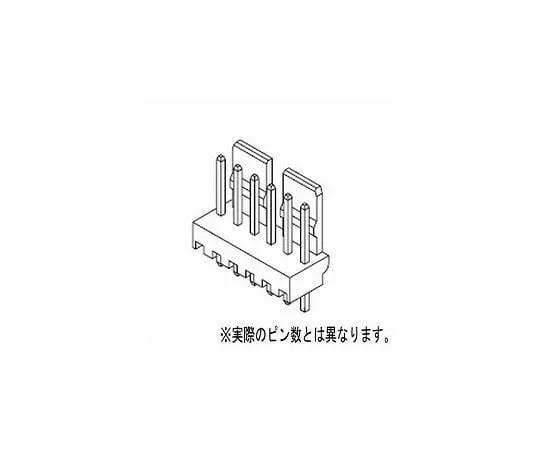 63-3133-69 Wafer Straight Type for 2.5 mm Pitch Wire to Board, Number of Poles 2 (10 Pieces) 5045-02A*10