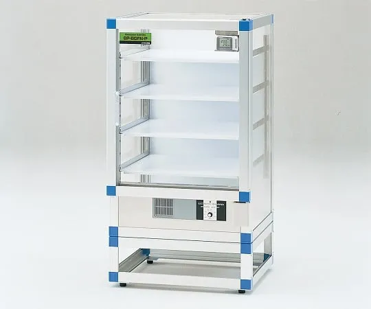 1-5504-81 【Global Model】 Auto Dry Desiccator 574 x 524 x 1065mm Reinforced Plastic Shelf Board Single-Phase 230V±10% SP-BGFN-PG