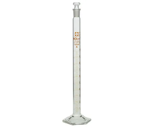 1-1960-02-20 Graduated Cylinder with Plug, CustomA 10mL with Calibration Certificate 026580-10