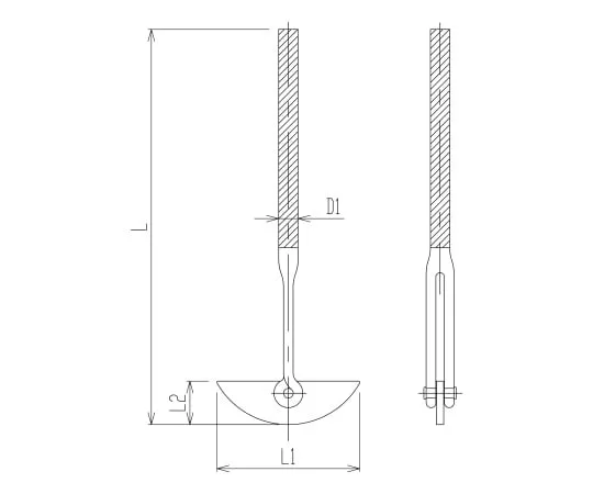 62-2104-40 Stirring Rod Shaft with Sliding 3362-1060