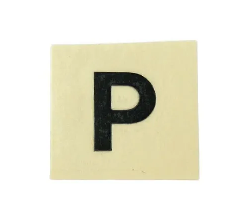 61-7398-07 Character Seal Black P 15mm CL15B-P