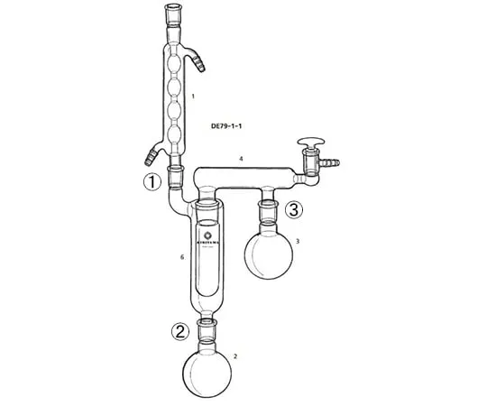 64-1067-43 Abdelhalden sample dryer DE79-1-1