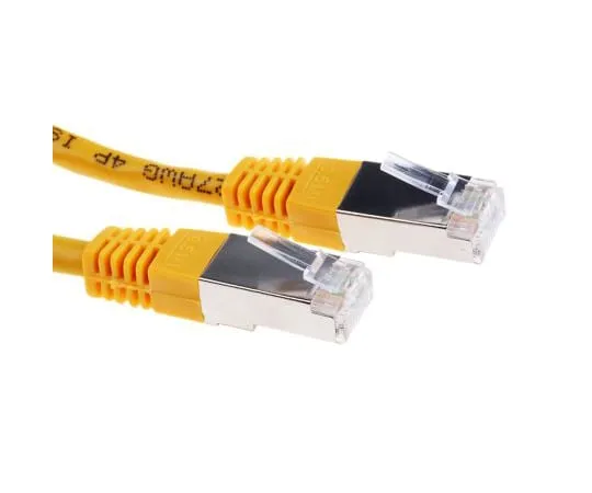 63-4616-89 RS PRO Yellow Cat6 Cable, S/FTP, Male RJ45/Male RJ45, Terminated, 500mm 411-368