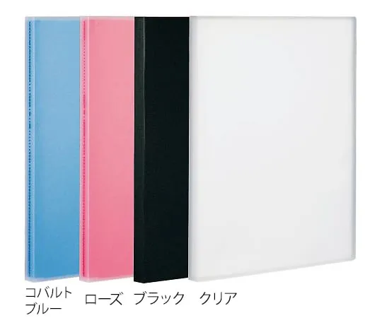 3-9348-08 Pocket File (Throw-In Type) Clear ACT-3933-90