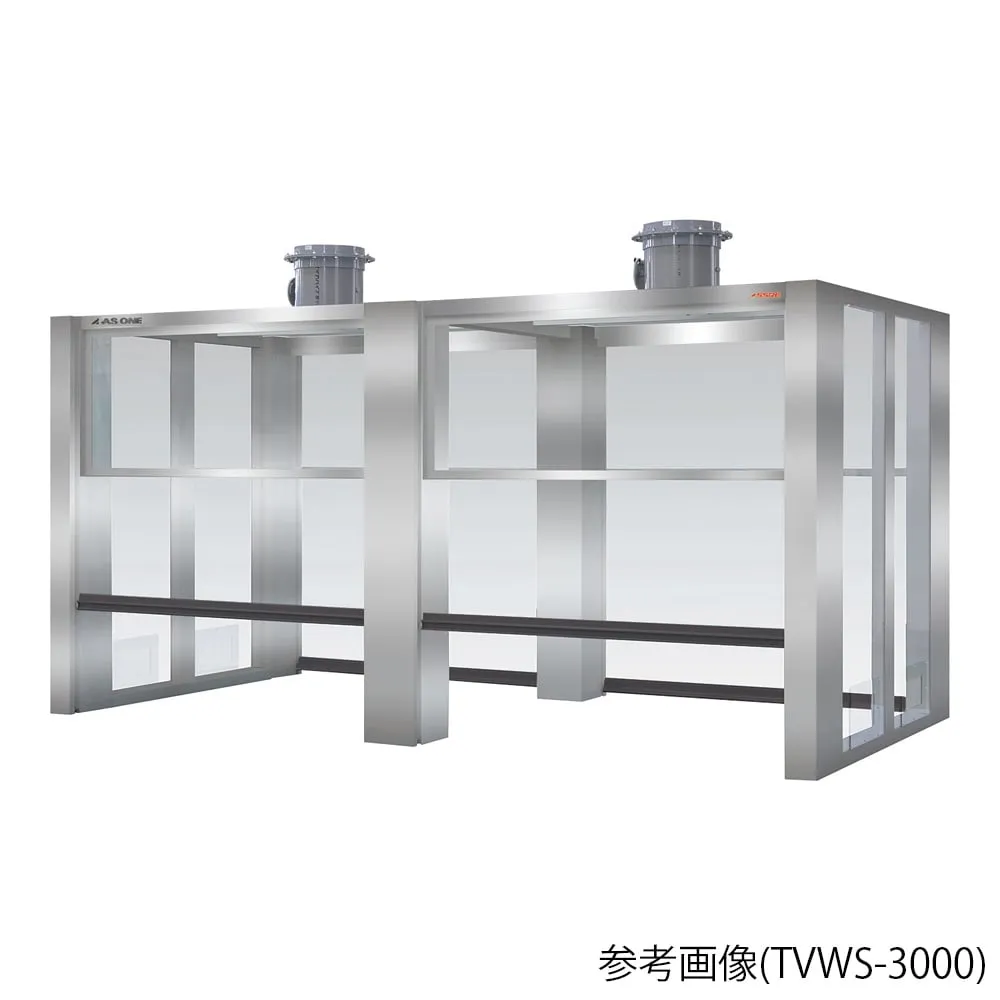 4-1188-01 Stainless steel Laboratory bench hood (Double-sided balance sash type) TVWS-1800