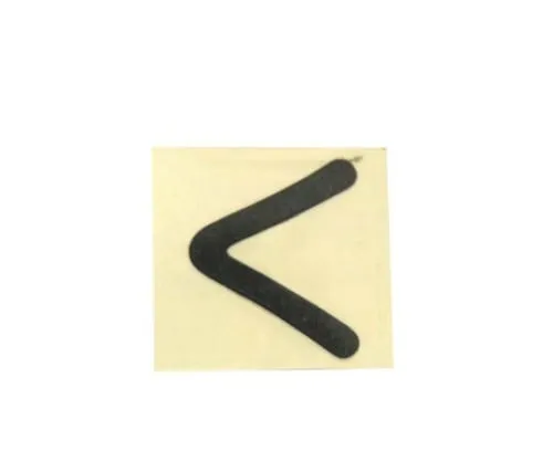 61-7395-76 Character Seal Black Ku CL30B-