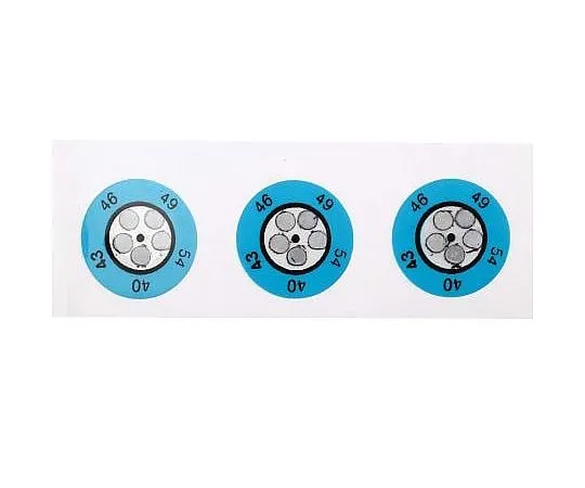 63-4600-03 RS PRO Non-Reversible Temperature Sensitive Label, 40°C to 54°C, 5 Levels 285-964