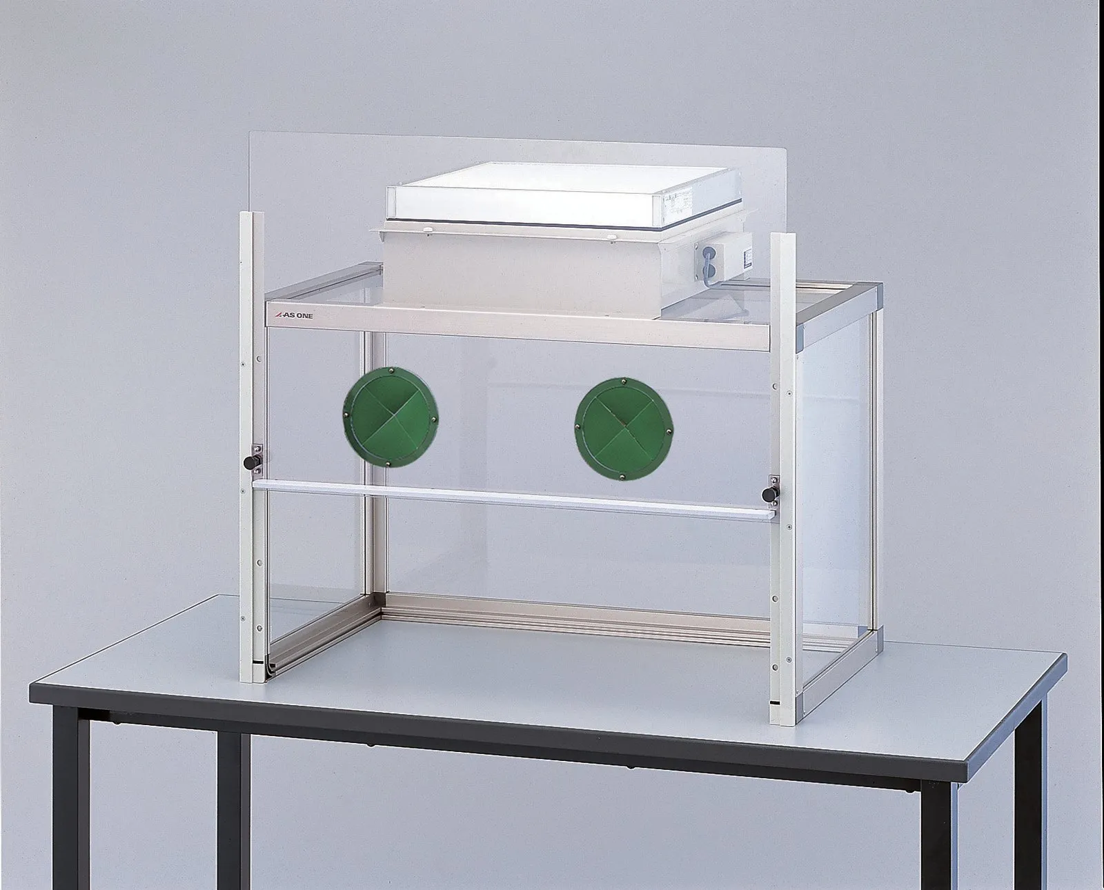 1-7618-03 Powder Measuring Draft (With Hand Window) 900 x 553 x 780 mm Without Inner Outlet FKD-900W