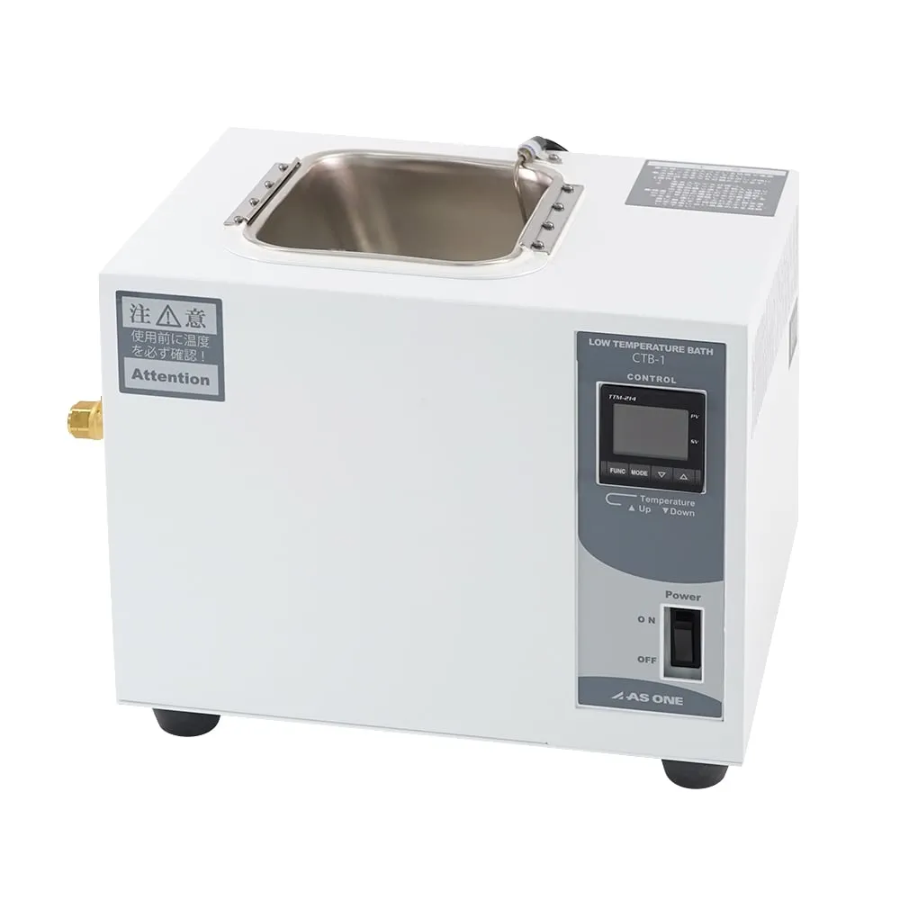 2-7824-01-22 Low Temperature Constant Temperature Water Bath (Peltier Type) 1.5 L with Pre-shipment Inspection Document CTB-1