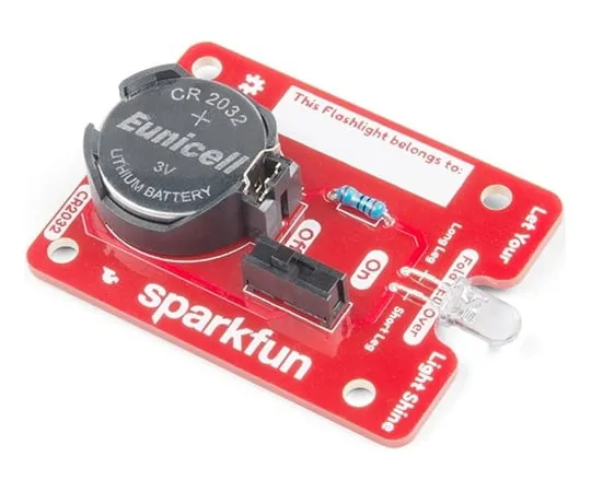 67-0424-22 SparkFun Basic Flashlight Soldering Kit KIT-14877