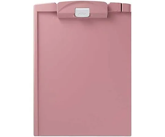 61-0555-09 Clipboard H A4-Vertical Type Clipping Short Side Pink ヨハ-H78P