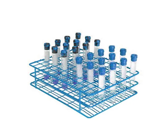 3-8668-01 Epoxy Coated Wire Rack φ13mm Blue