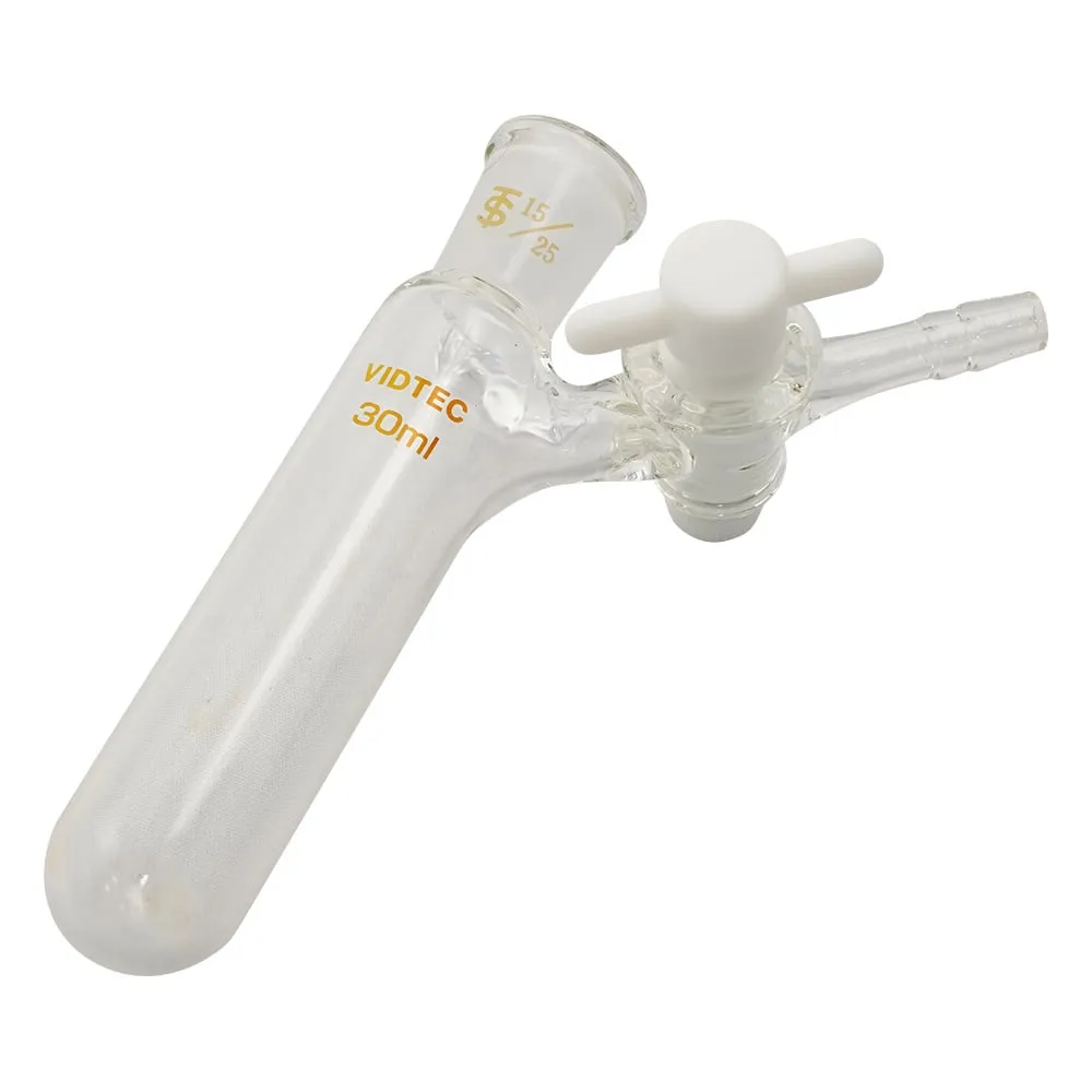 3-9599-01 Schlenk Tube (D Type Teflon (R) Cock) 30mL 7009-01