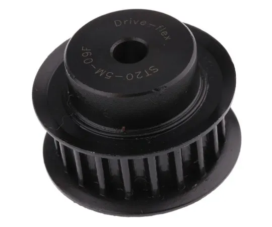 63-4580-89 RS PRO Timing Belt Pulley, Steel 9mm Belt Width x 5mm Pitch, 20 Tooth 182-600