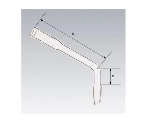 61-4417-49 Connecting Long Bent Tube for Fractionation, SPC-15-15 030320-1560