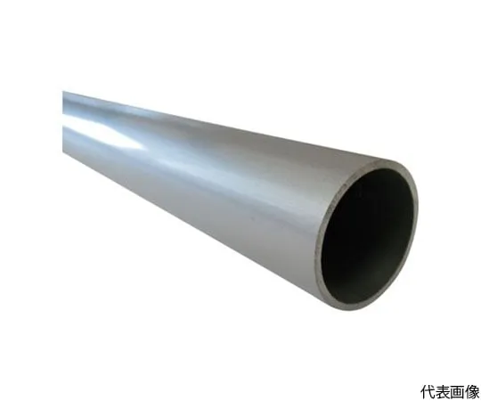 64-5006-43　［Discontinued］Aluminum Round Pipe 40 x 2.0 Silver 4 m　FC114S