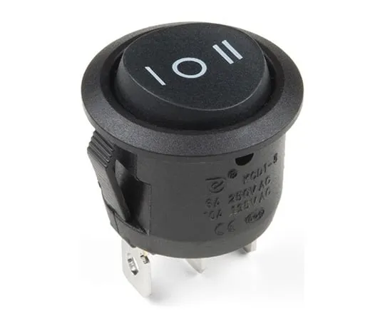 67-0421-26 Rocker Switch - On/Off/On (Round) COM-14978