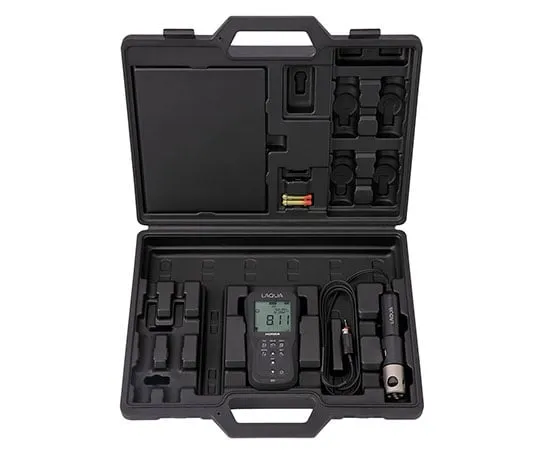 63-6524-75　[Portable/Handy Dissolved Oxygen Set] Field Type Portable Water Quality Meter LACQUA　D-210D-S
