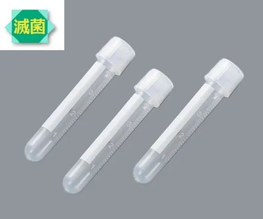 3-513-01 Sterilized PP Tube (With Scale) 5mL 500 Pieces 34180105D