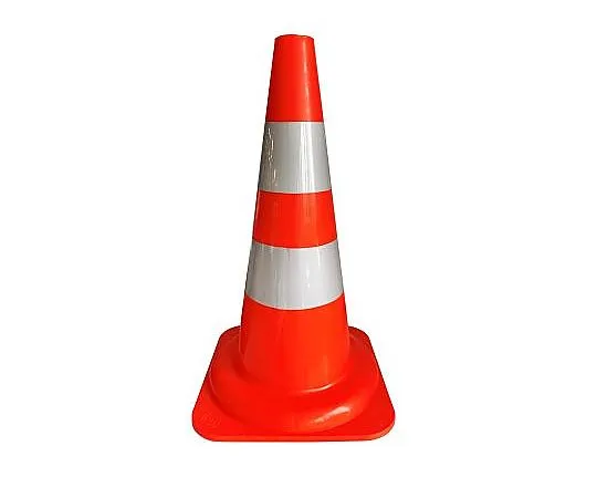 63-4636-21 RS PRO Orange, White 490 mm PP Traffic Cone 503-754