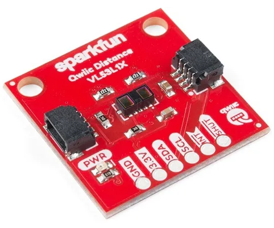 67-0426-80 SparkFun Distance Sensor Breakout - 4 Meter, VL53L1X (Qwiic) SEN-14722