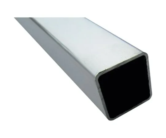 64-5004-03 Aluminum Square Pipe with Angle R3 25 x 25 x 1.2 Fabric 4 m FB106N