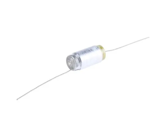 63-4558-70 RS PRO Polystyrene Capacitor 10nF 160V dc ±2.5% Tolerance Through Hole 15mm diameter 113-409