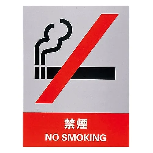 61-3382-07 Safety Mark NO SMOKING JH-4S 29104