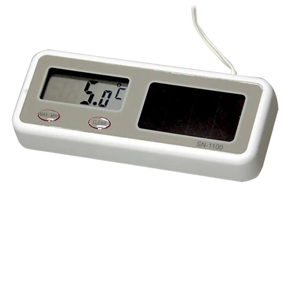 1-7340-01 Thermometer (Solar & Lithium Battery) SN-1100