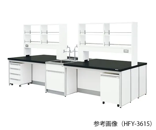 3-7846-01 Laboratory center bench (Frame Type) 2400 × 1200 × 800/1800mm HFY-2412