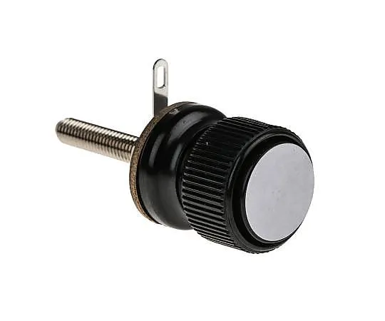63-4624-54 RS PRO Black Terminal Post, 3kV, 30A, M6 Thread 444-781
