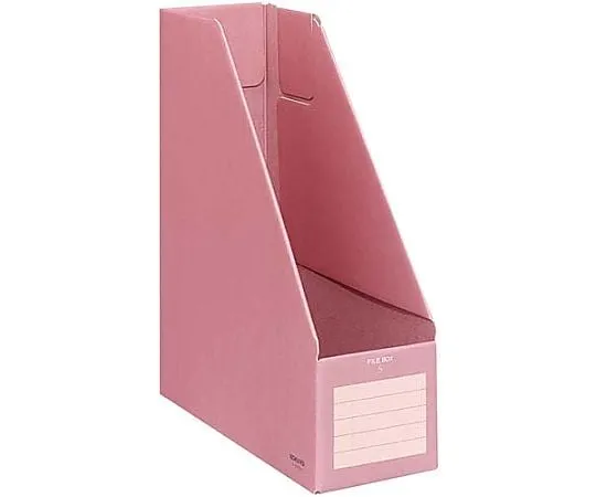 61-0567-39 File Box S A4 Capacity Width 94mm Pink フ-E450P