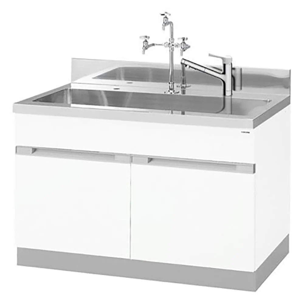 1-9101-11 Sink (Expansion Type) 1200 x 750 x 800 (930)mm DWA-1275V