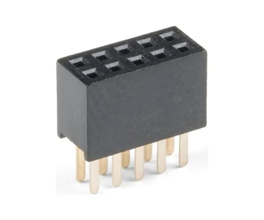 67-0425-70 Header - 2x5 Pin (Female, 1.27mm) PRT-15363
