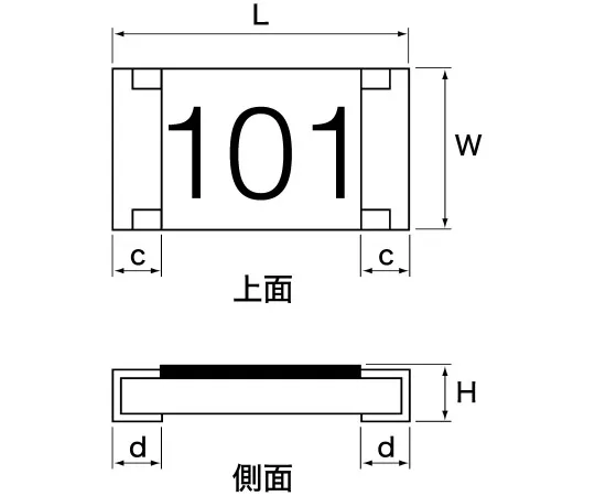 63-4561-67 820Ω 0805 Thick Film SMD Resistor ±1% 0.125W - RMC1/10K821FTP RMC1/10K821FTP