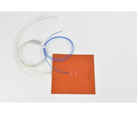 64-3422-55　Silicon Rubber Heater [Thermocouple 1m, Lead wire extension 1m] 100V 180W 150mm x 150mm　SR100-180-150-150-K1