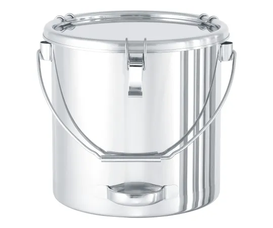62-8610-90 Suspension Type Stainless Steel Sealed Container with Lower Handle (Clip Type) 4L CTBD-18