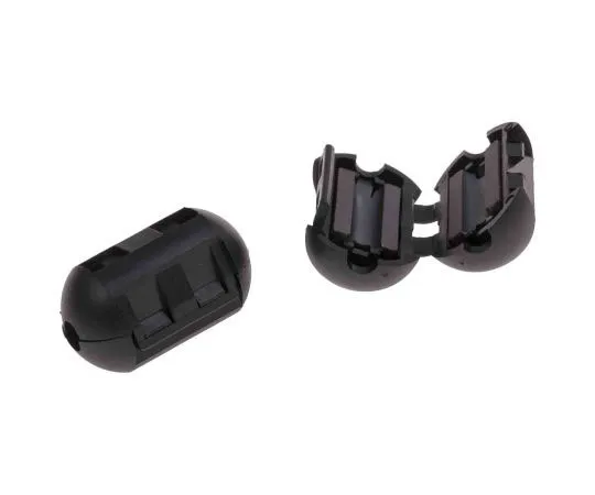 63-4668-45 RS PRO Openable Ferrite Clamp, 15 Dia. x 25.2mm, For Computer Peripherals, Digital TV, Internal & External Power 123-2479