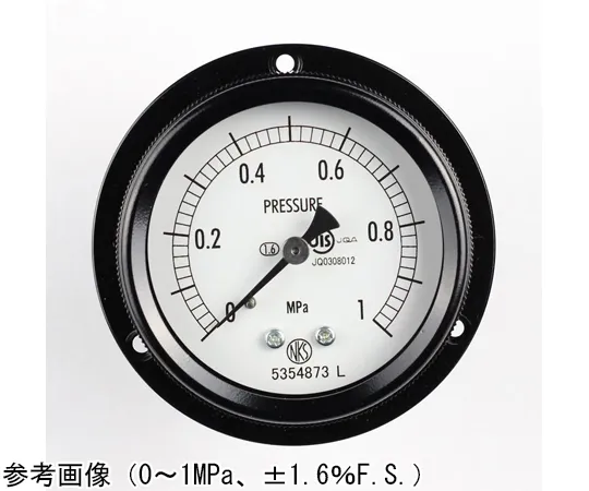 65-4293-87 Sealed Pressure Gauge (60Φ) Recessed D Frame (Mounting Hole) 1 MPa BA15-223