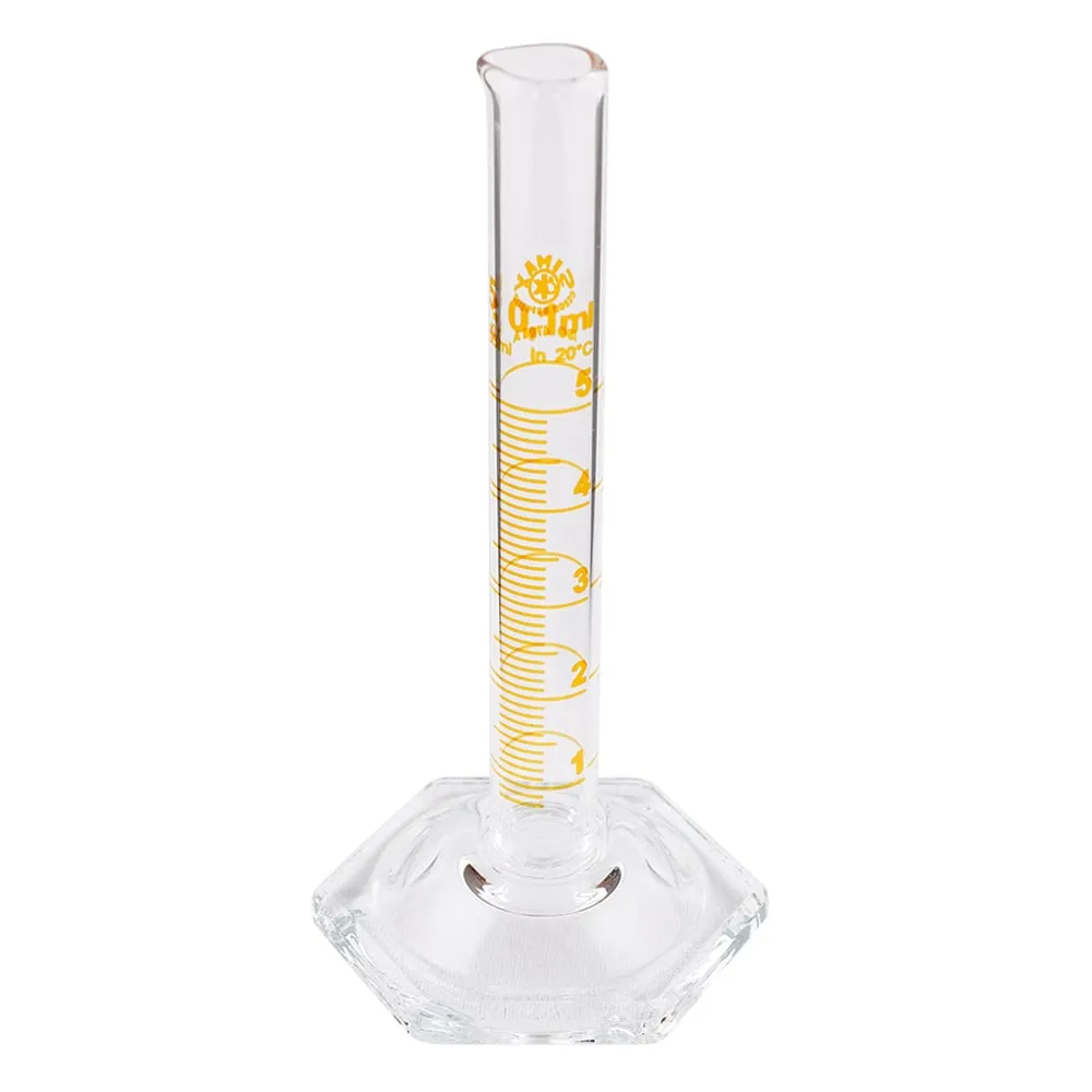 2-569-01-57　［Out of stock］Graduated Cylinder (Class A) 5mL with Chinese Calibration Certificate　1634AH5