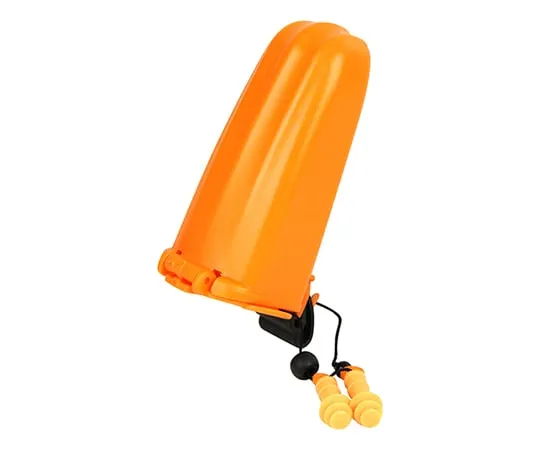 62-3984-63 Storage Type Earplugs Triple Umbrella Type (for Grooveless Helmet) No.1962-S