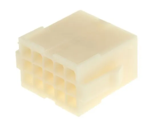 63-4817-98 TE Connectivity Mini-Universal MATE-N-LOK Female Connector Housing, 4.2mm Pitch, 15 Way, 3 Row 172163-1