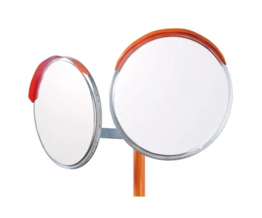 62-6115-56　［Discontinued］Curve Mirror 600 mmφ/W with Pole　869-20