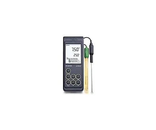 61-0117-63　［Discontinued］Portable Ph/℃ Meter HI 9124N　HI9124N