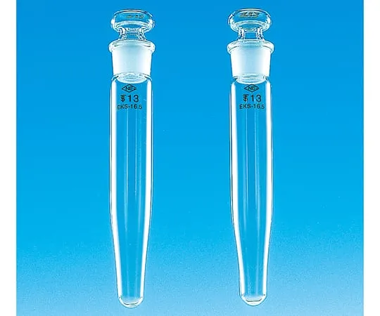 62-9986-66 Common Stoppered Precipitation Tube Economy Type Spitz Glass 10 mL Pack of 10 EKS -16.5 113106