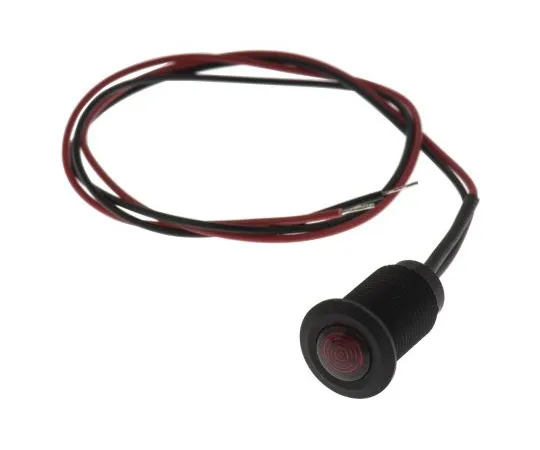 63-4776-17 Oxley Red Indicator, Lead Wires Termination, 24 V ac, 10.2mm Mounting Hole Size OXL/CLH/100/24AC/FL30/AL