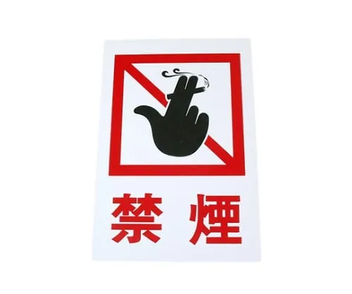 61-7435-98 No Smoking 200mm x 300mm x 1mm Hi500-12