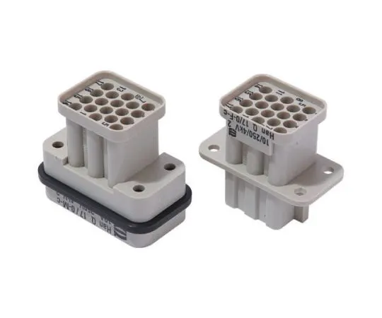 63-4841-83 Han Q Series Connector Insert, Male, 17 Way 9120173001