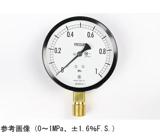 65-4286-51-20 Normal Pressure Gauge (Φ100) Vertical A Frame with 0.16 MPa with Inspection Certificate AE20-191