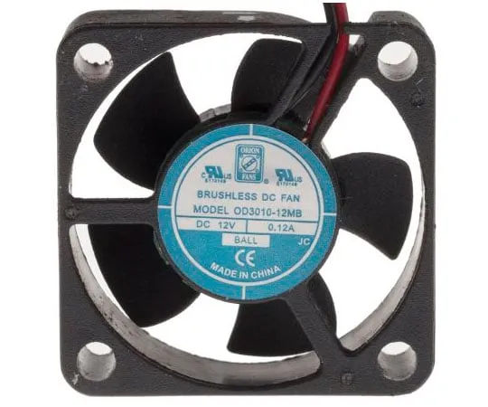 63-4690-06 RS PRO Axial Fan, 30 x 30 x 10.2mm, 4cfm, 1.8W, 12 V dc 144-2034